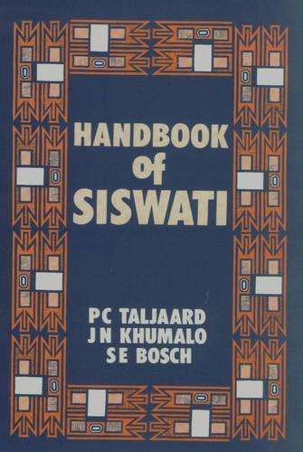 Handbook of Siswati - TALJAARD