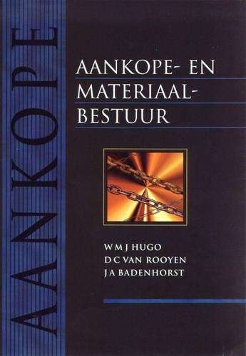 Aankope- En Materiaal- Bestuur - HUGO,W