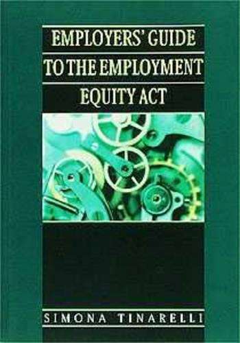 Employers guide to the employment equity act - NOAUTHOR