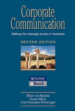 CORPORATE COMMUNICATION GETTING 2ED 2H SECONDHAND - VANSTADEN,E