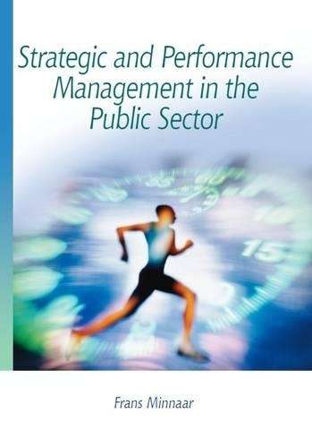 Strategic and performance management in the public sector - NOAUTHOR