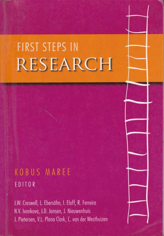 FIRST STEPS IN RESEARCH ZOOP SECONDHAND - MAREE,K