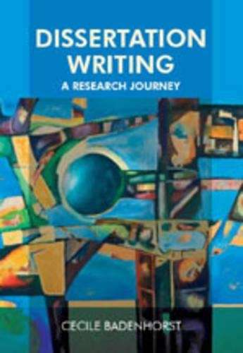 Dissertation writing - Cecile Badenhorst