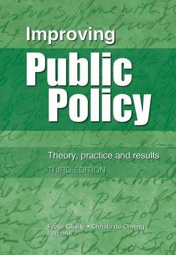 Improving public policy - F. Cloete