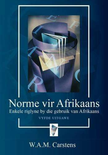NORME VIR AFRIKAANS ENKELE RIGLYNE SECONDHAND - CARSTENS