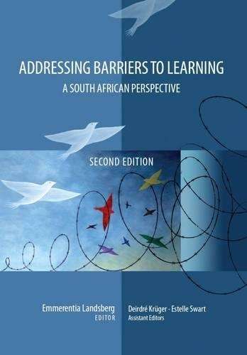 Addressing Barriers to Learning - E. Landsberg