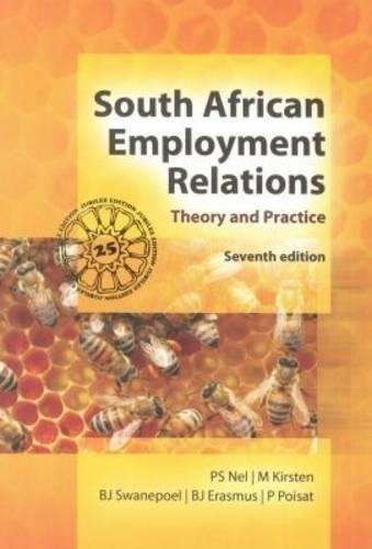 South African Employment Relations - P.S. Nel