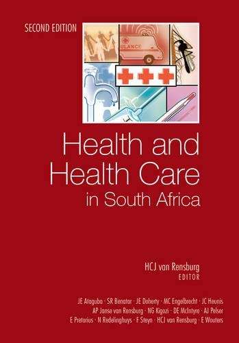 Health and health care in South Africa - VANRENSBURG,HCJ