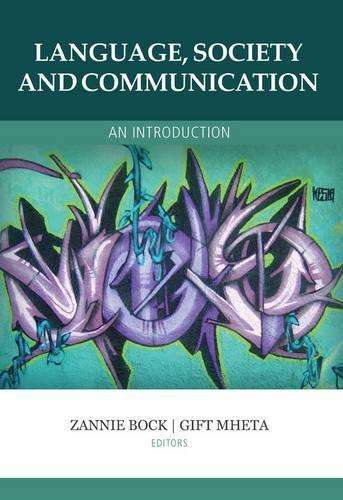 LANGUAGE SOCIETY & COMMUNICATION SECONDHAND - BOCK,Z