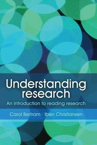 Understanding research - C. Bertram