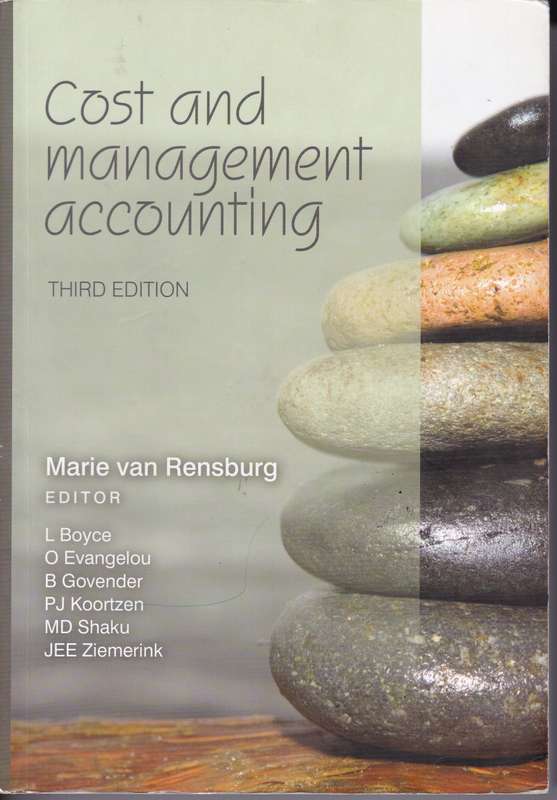 COST & MANAGEMENT ACCOUNTING SECONDHAND - VANRENSBURG,M