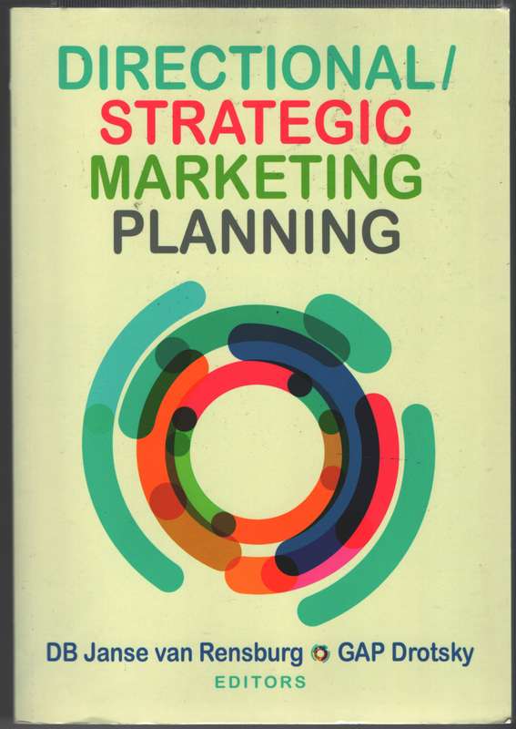Directional/Strategic marketing planning  - D.B. Janse van Rensburg