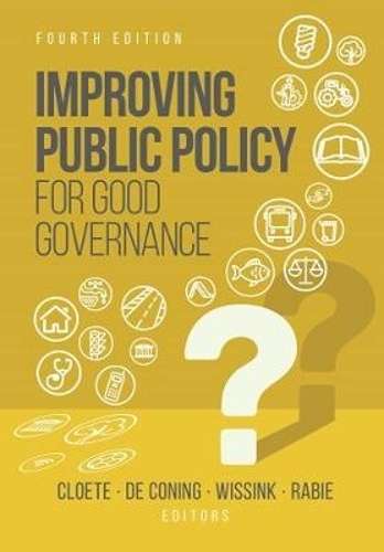 Improving public policy for good governance - CLOETE,F