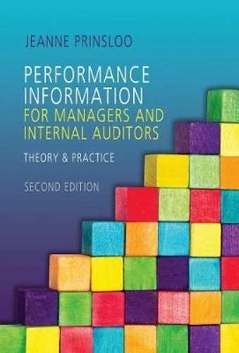 Performance information for managers and internal auditors - Jeanne Prinsloo