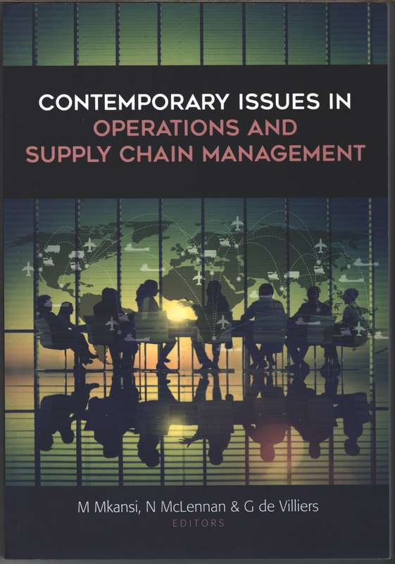 Contemporary issues in operations and supply chain management - NOAUTHOR