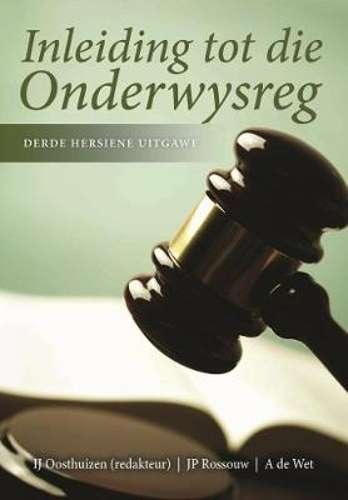 Inleiding tot die onderwysreg - OOSTHUIZEN