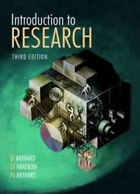 Introduction to Research - D.J. Brynard