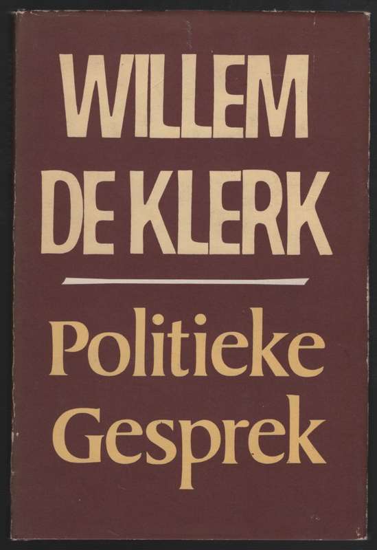 Politieke Gesprek - De Klerk, Willem