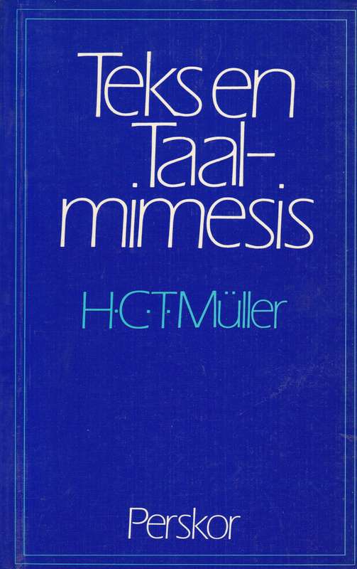 TEKS EN TAALMIMSIS - MULLER,H