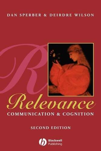 Relevance - Dan Sperber