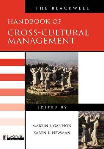 The Blackwell Handbook of Cross-Cultural Management - GANNON