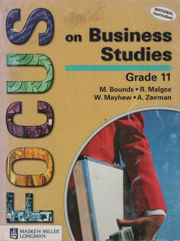 Focus on Business Studies: Gr 11: Learner's Book - BS-GR11