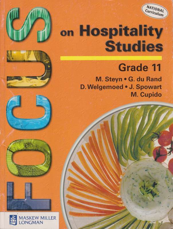 Focus on Hospitality Studies: Gr 11: Learner's Book - HOSP-GR11