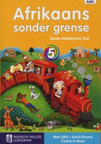 AFRIKAANS SONDER GRENSE EAT GR5 LB SECONDHAND - AFR-GR5