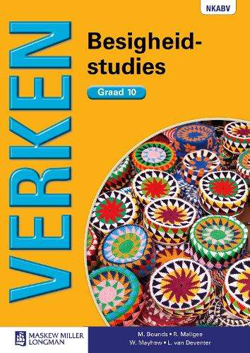 Verken besigheidstudies: Gr 10: Handboek - BS-GR10