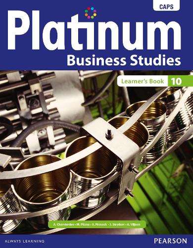 Platinum business studies: Gr 10: Textbook - BS-GR10