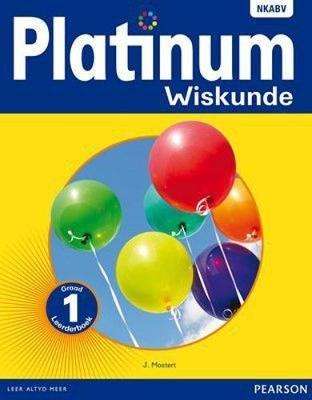 Platinum wiskunde: Gr 1: Leerdersboek - MATHS-GR1