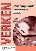 Verken rekeningkunde: Gr 10: Onderwysersgids - ACC-GR10