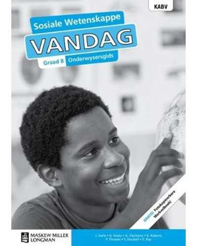 Sosiale wetenskappe vandag KABV: Gr 8: Onderwysersgids - John Earle
