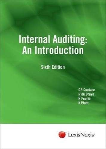 Internal auditing - COETZEE
