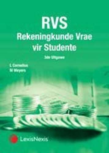 Rekeningkunde Vrae vir Studente - L. Cornelius