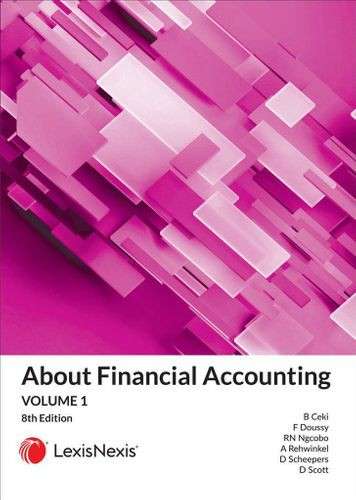 ABOUT FINANCIAL ACCOUNTING VOL 1 8ED SECONDHAND - DOUSSY