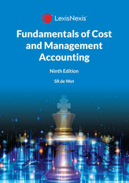 FUNDAMENTALS OF COST & MANAGEMENT ACC - ELS,DEWET,SR
