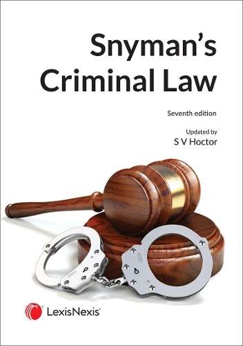 Snyman's Criminal Law - HOCTOR,SV