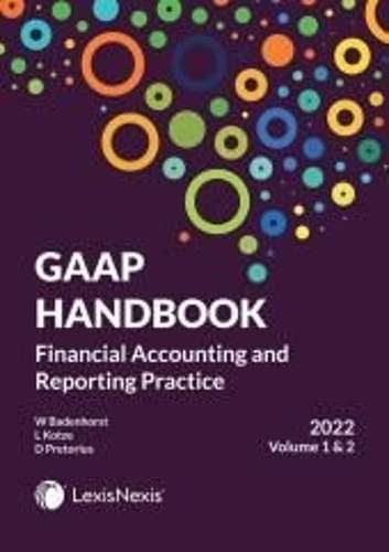GAAP Handbook 2022 Vol 1&2 - BADENHORST,W