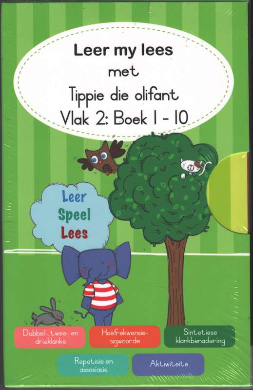 Leer my lees met Tippie die olifant (Vlak 2 Boek 1-10) - JosÃ© Palmer