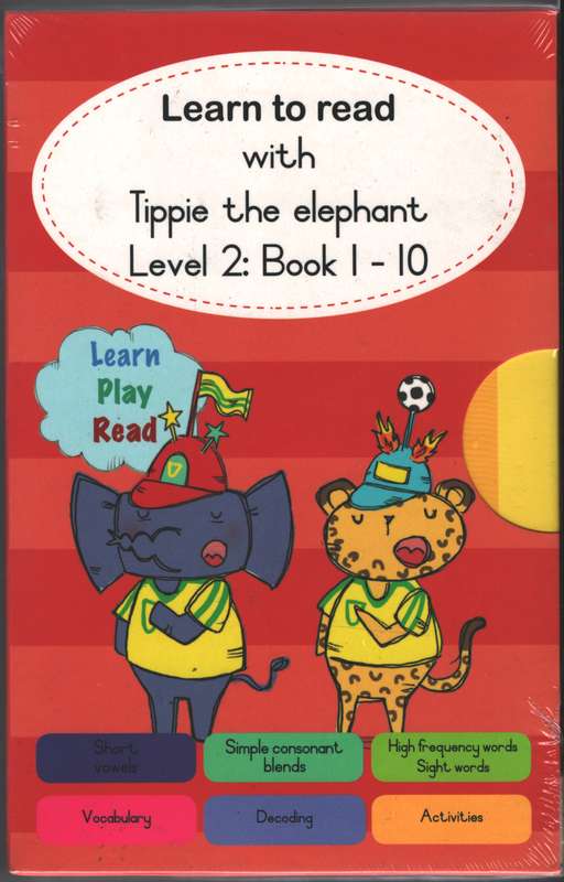 Learn to read with Tippie the elephant (Level 2 Book 1-10) - JosÃ© Palmer