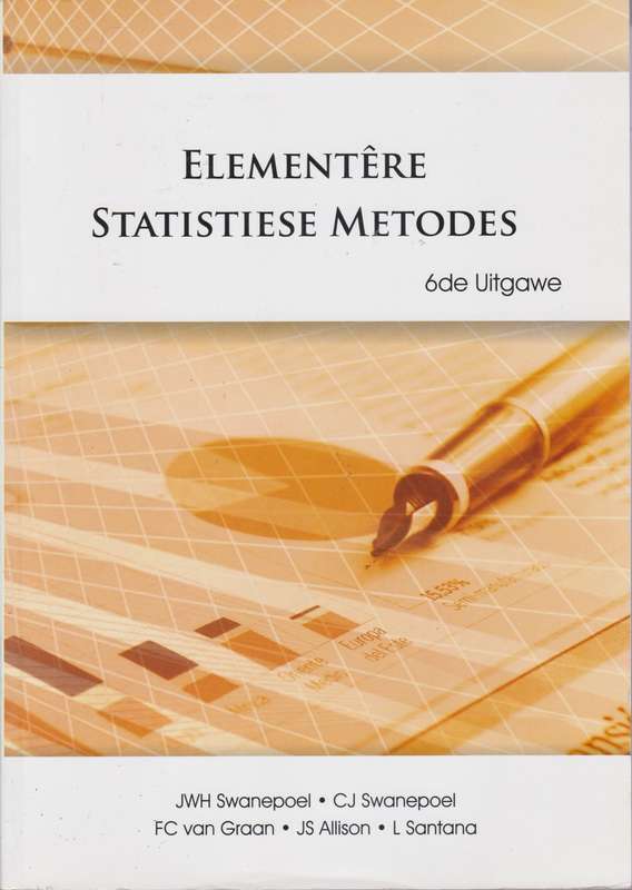 ELEMENTERE STATISTIESE METODES 6ED - SWANEPOEL,J