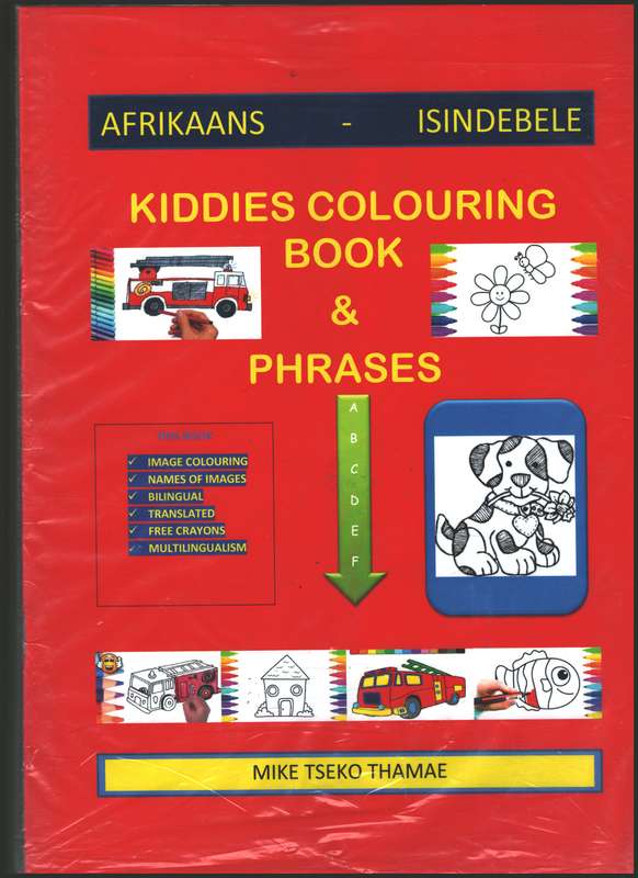 KIDDIES COLOURING BOOK AFR ISINDEBELE - THAMAE,M