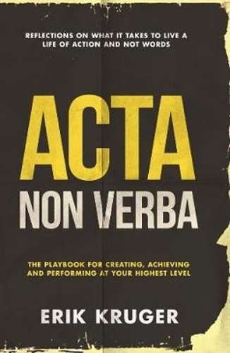 \Acta non verba: The playbook for creating - N"