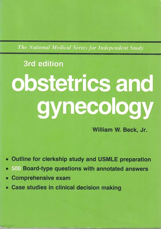 NMS OBSTETRICS & GYNECOLOGY SECONDHAND - BECK