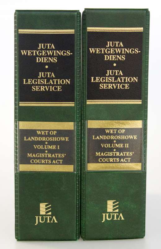 Juta Legislation Service / Juta Wetgewingsdiens : Magistrates' Court - LEGISLATION