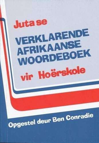 Verklarende Afrikaans woordeboek - CONRDIE
