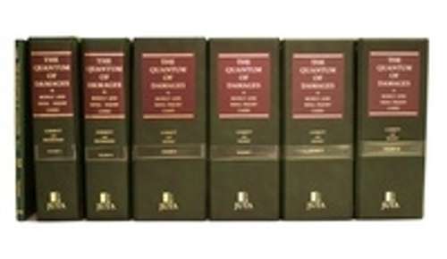 The Quantum of Damages in Bodily and Fatal Injury Cases : Vol I - GAUNTLETT,J
