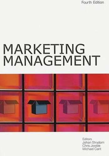 Marketing management - STRYDOM,J