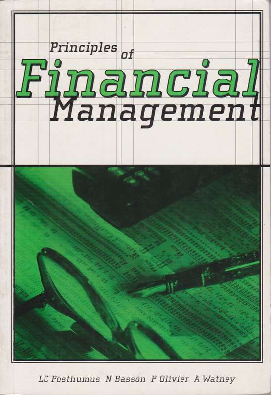 PRINCIPLES OF FINANCIAL MANAGEMENT 2H SECONDHAND - POSTHUMUS,L